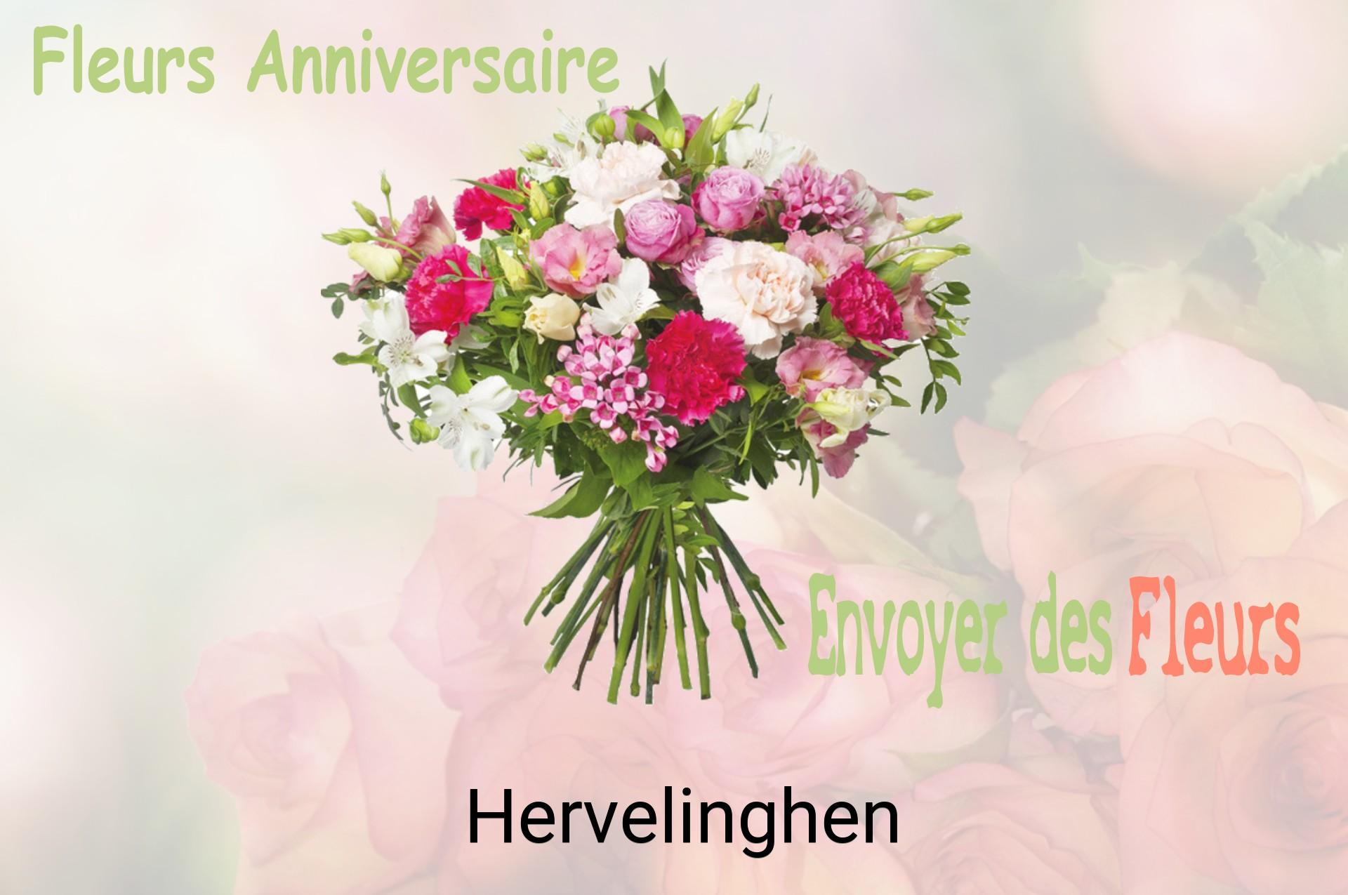 Bouquet de fleurs d’anniversaire livré à Hervelinghen